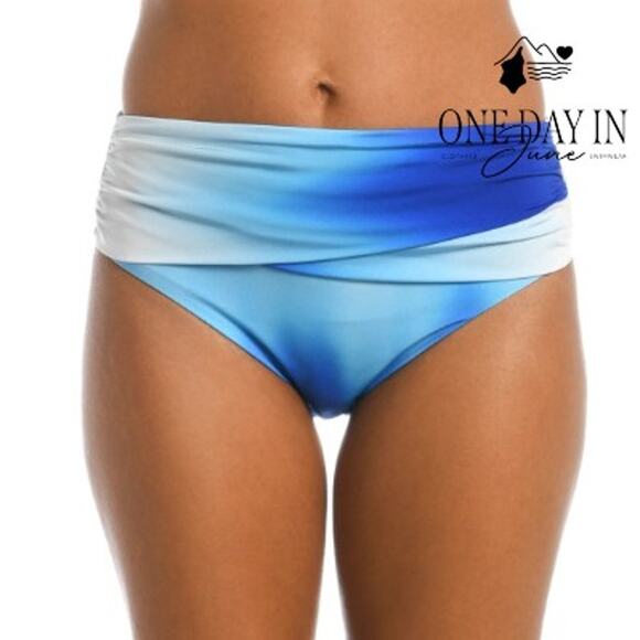 La Blanca Tummy Control Bikini Bottom Size 4 - Picture 1 of 7